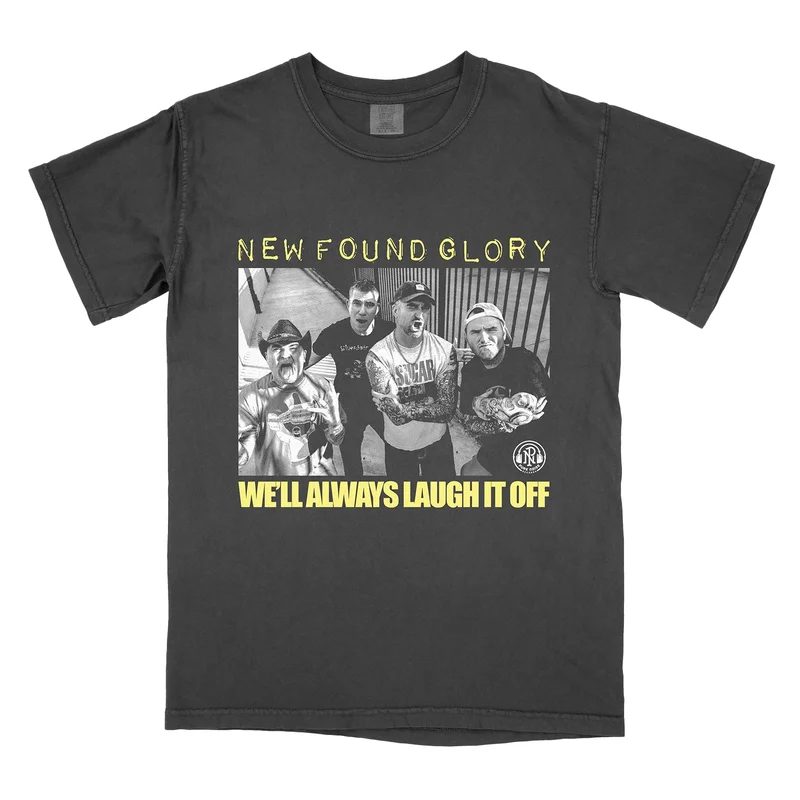 Laugh It Off - Black Tee