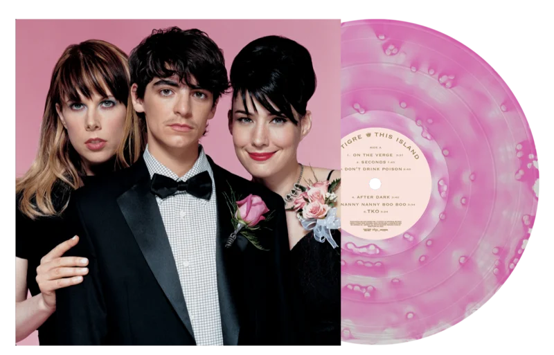 LE TIGRE THIS ISLAND LP (Limited Edition  Only 200 Made, Neon Pink Galaxy Vinyl)