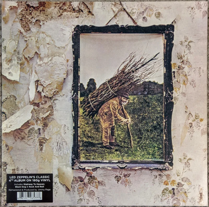Led Zeppelin - Untitled (LP, Album, RE, RM, Gat) (Mint (M))