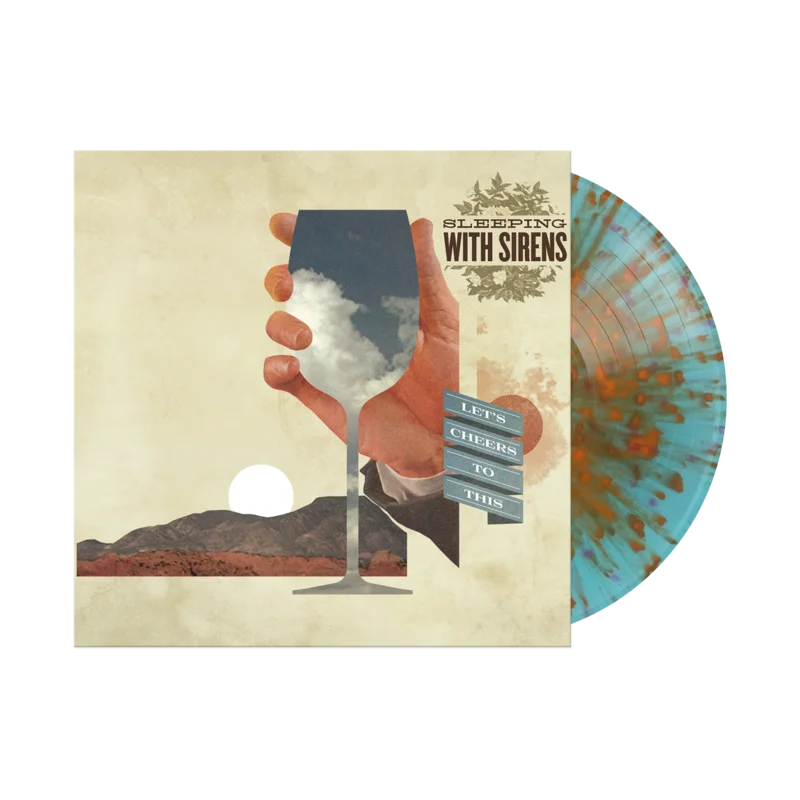 Let's Cheer To This Blue w/ Orange Splatter Vinyl LP