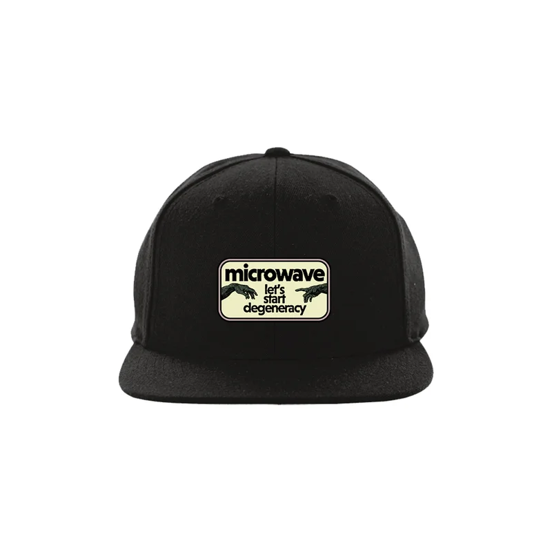 Let's Start Degeneracy Black - Snapback