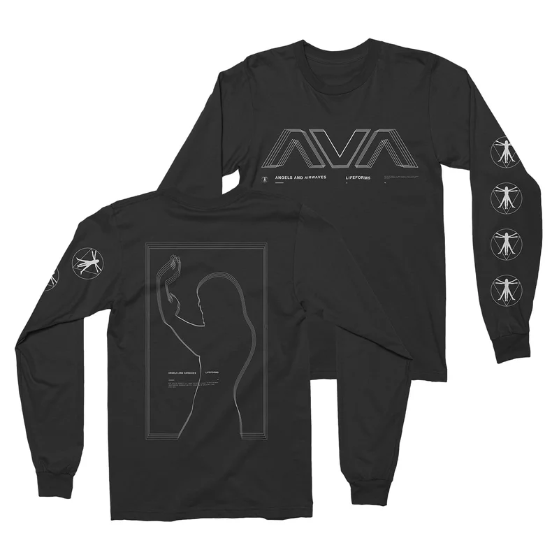 Lifeforms Black Long Sleeve Shirt