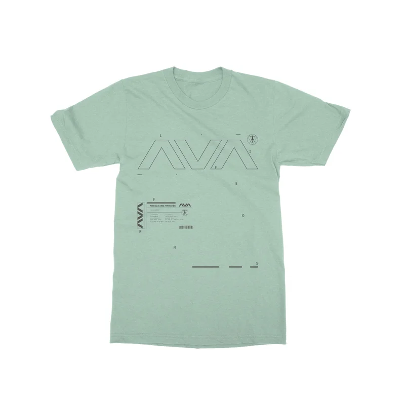 Lifeforms Heather Prism Mint T-Shirt