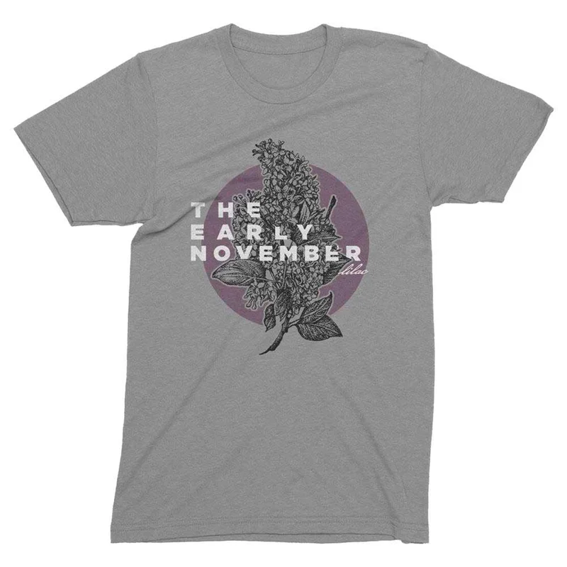 Lilac Heather Grey T-Shirt