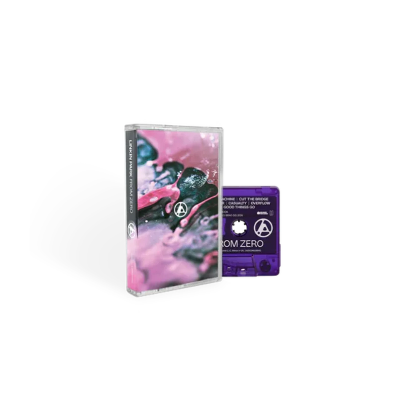 LINKIN PARK 'FROM ZERO' CASSETTE (Transparent Purple)
