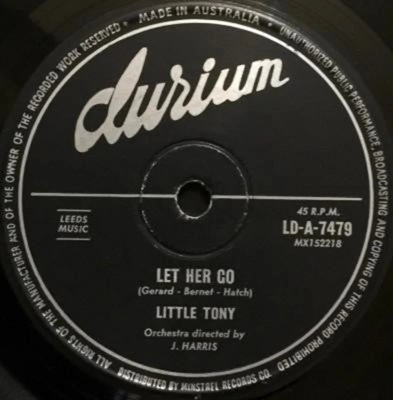 Little Tony - Let Her Go (7", Single) (Very Good (VG))