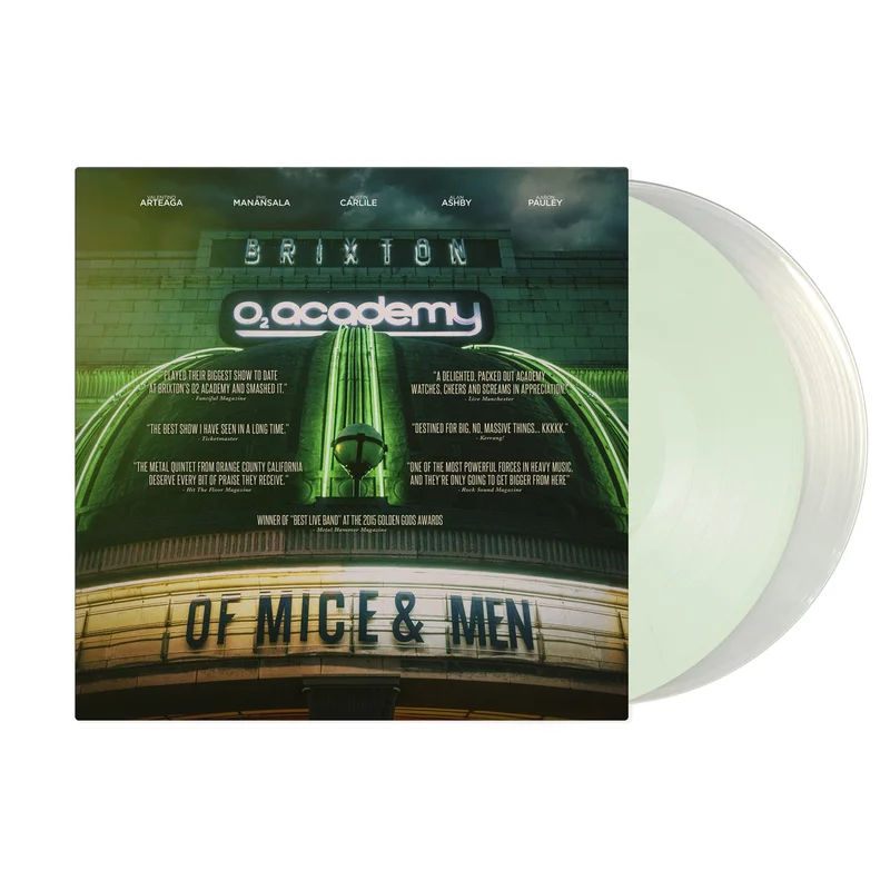 Live At Brixton Coke Bottle Green/Milky Clear Vinyl 2X LP/DVD