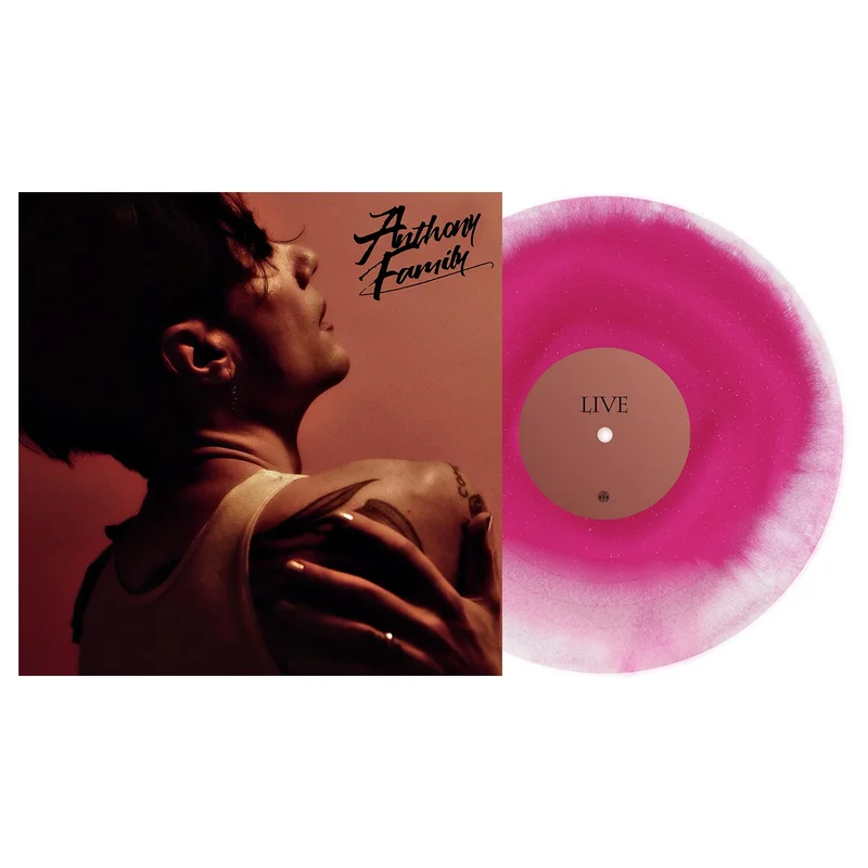 Live From An Ordinary Place - Purple, Baby Pink & White Aside/Bside w/ Glitter LP