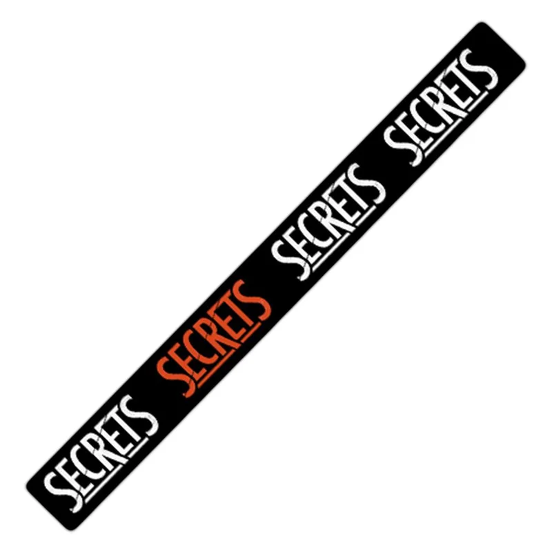 Logo Black Wristband