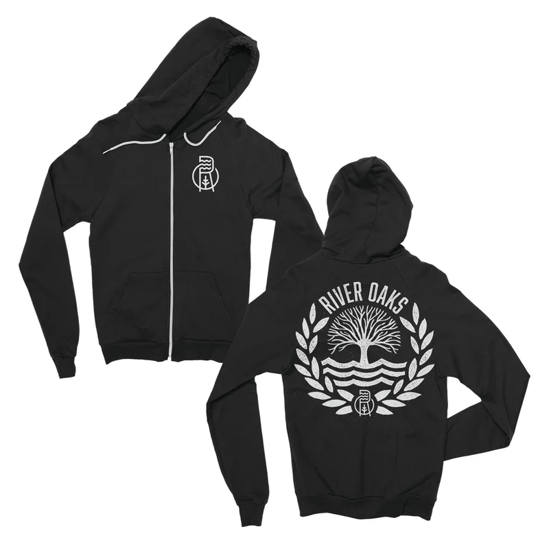 Logo Black Zip-Up