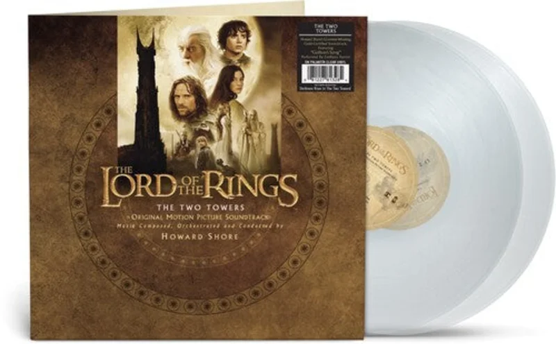 Lord Of The Rings: The Two Towers (Indie Exclusive, Clear Vinyl)