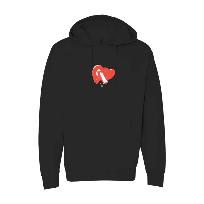Love Bites Black Hoodie