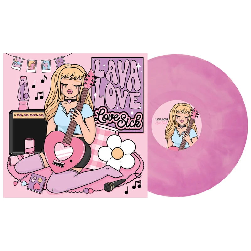 Lovesick - Baby Pink & Purple Galaxy Vinyl LP