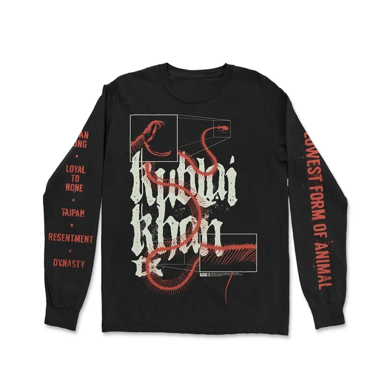 Lowest Form Of Animal Black Long Sleeve