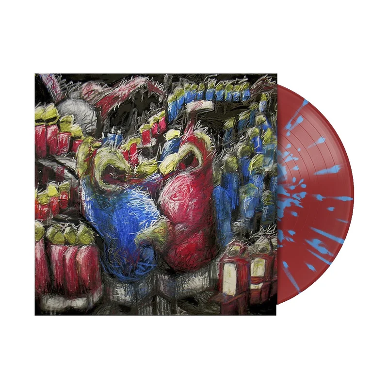 LP Ruby W/ Sky Blue Splatter Vinyl