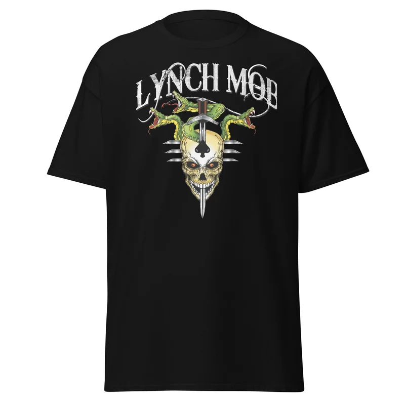 Lynch Mob Snakes & Skulls Unisex T-shirt