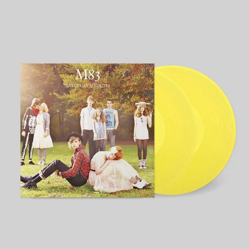 M83 'SATURDAYS = YOUTH' 2LP (Yellow Vinyl)
