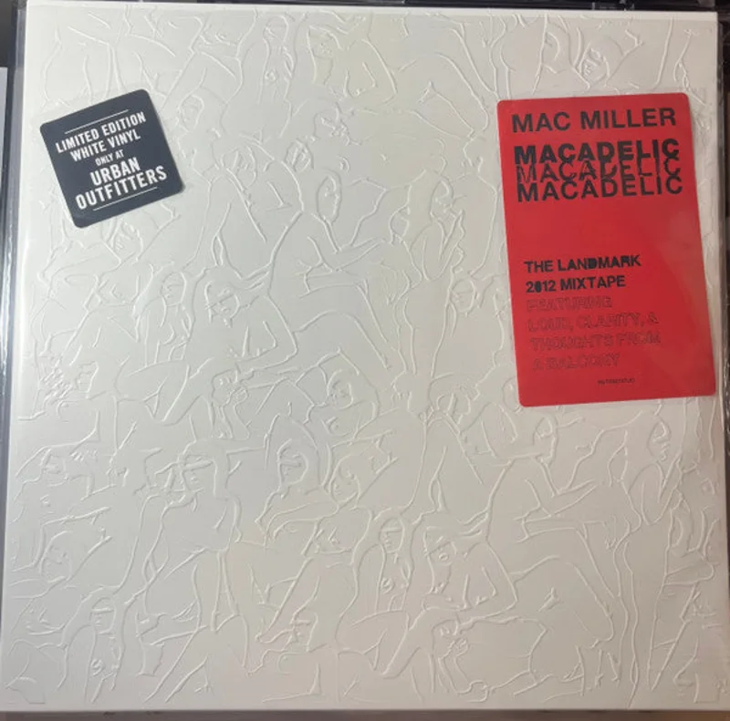 Mac Miller - Macadelic (2xLP, Mixtape, RE, Whi) (Mint (M))