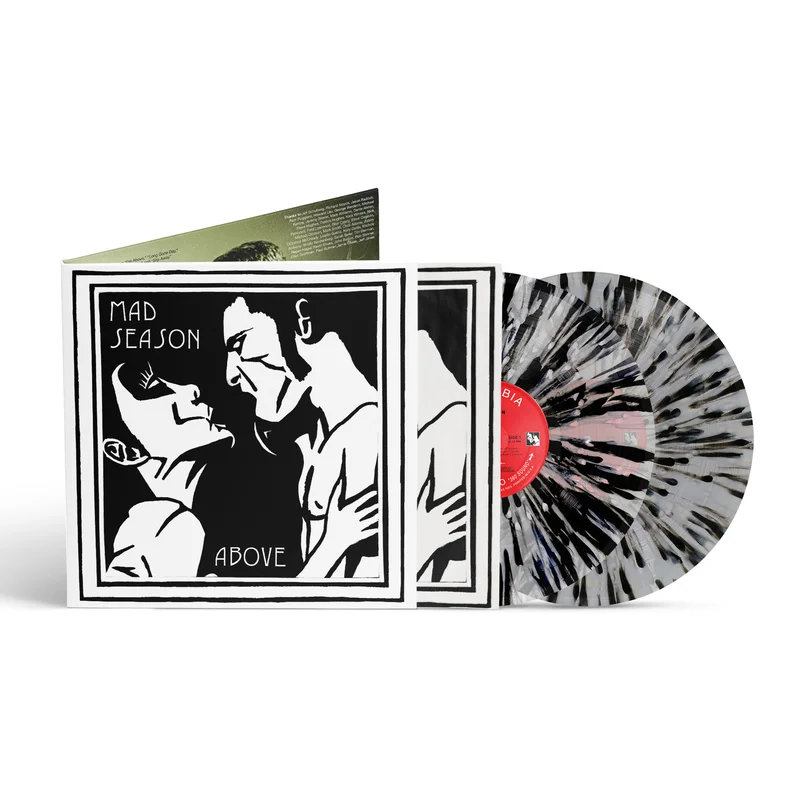 MAD SEASON 'ABOVE 30TH ANNIVERSARY EDITION 2LP (Exclusive  Only 300 Made, Clear w/ Black & White Splatter Vinyl)