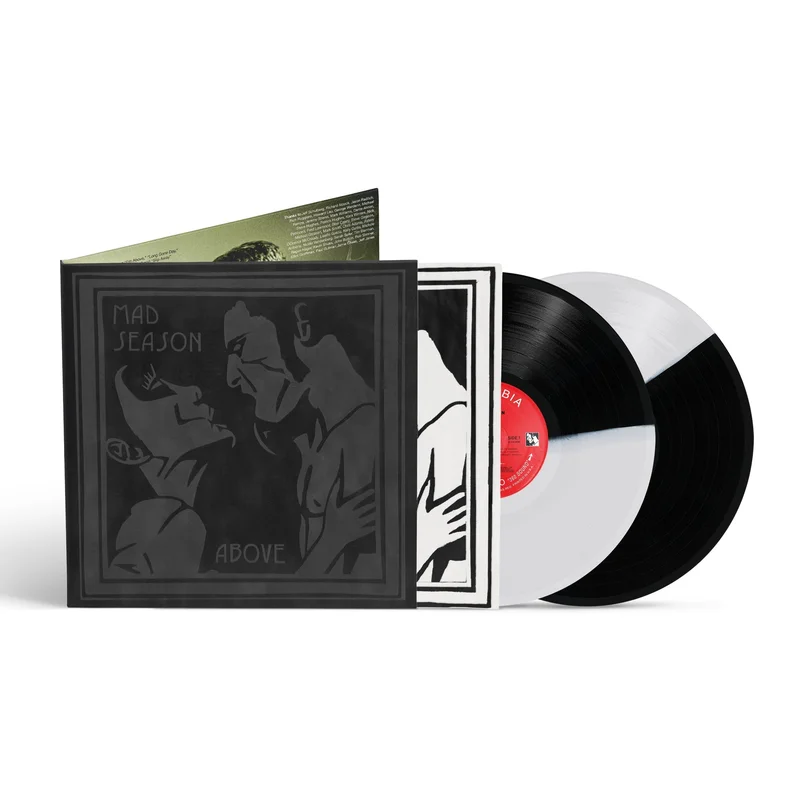 MAD SEASON 'ABOVE 30TH ANNIVERSARY EDITION 2LP (Limited Edition  Only 250 Made, Half/Half - Black & White Vinyl)