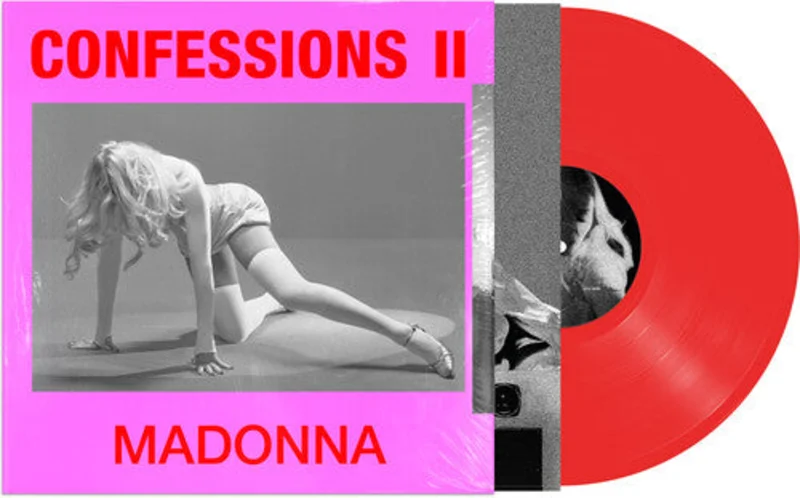 MADONNA 'CONFESSIONS II' LP (Translucent Red Vinyl)