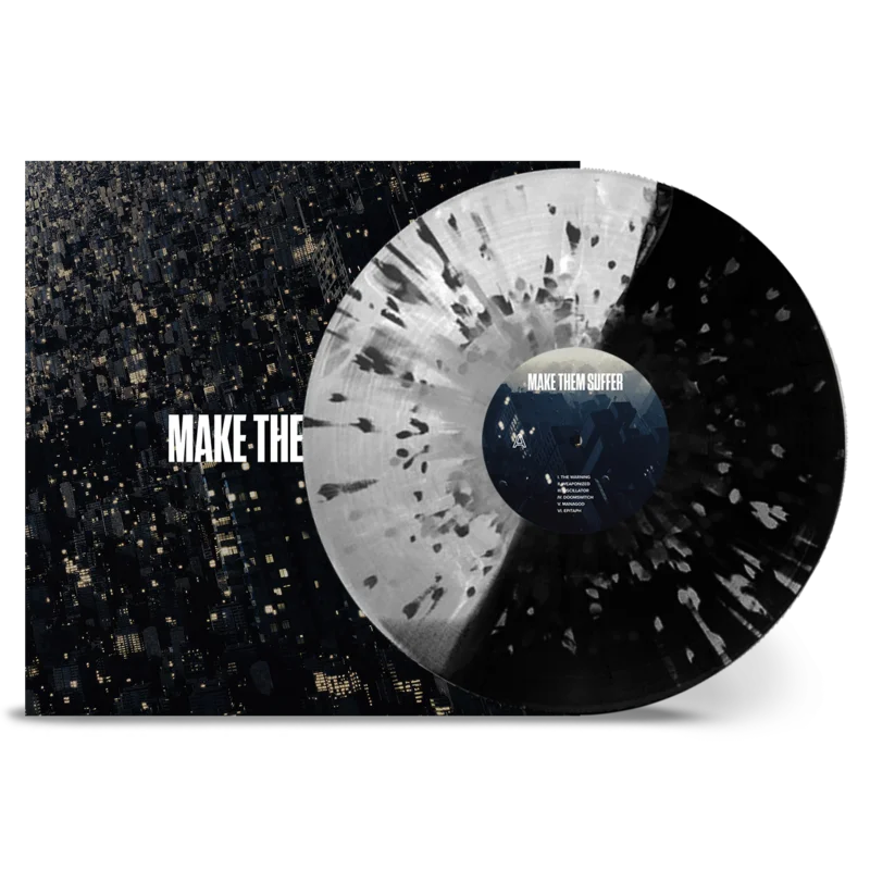 Make Them Suffer - 'S/T' White/Black Split with Black, White and Grey Splatter Vinyl