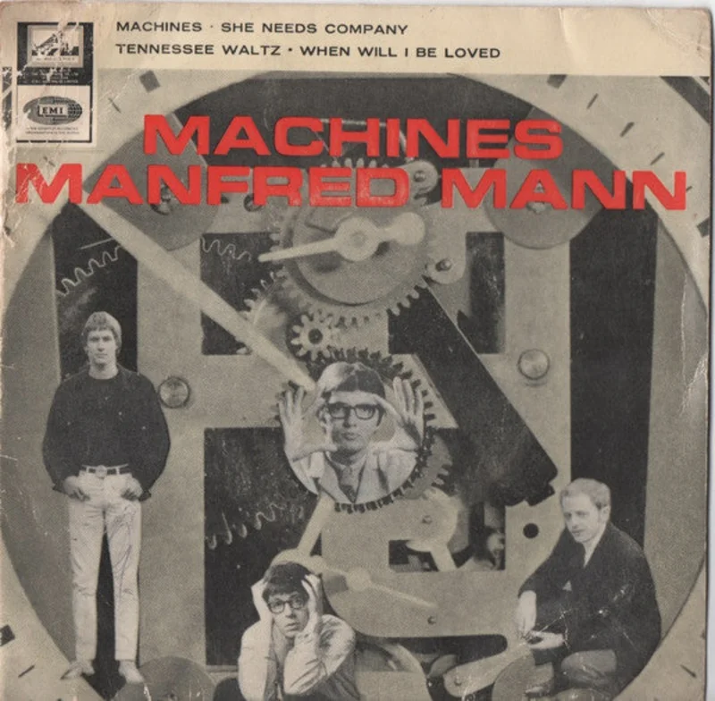 Manfred Mann - Machines (7", EP) (Very Good (VG))