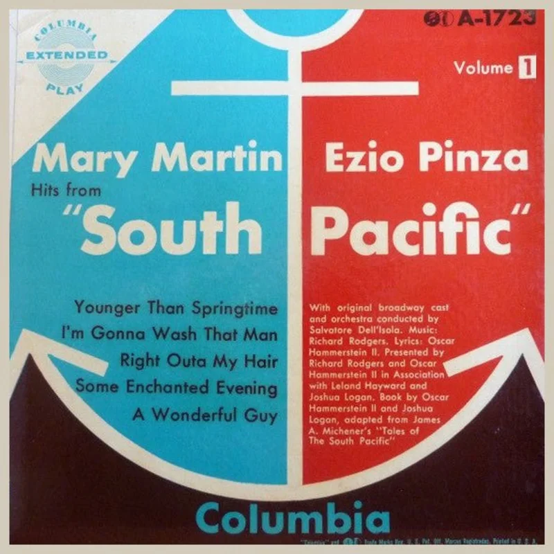Mary Martin, Ezio Pinza - Hits From South Pacific Vol. 1