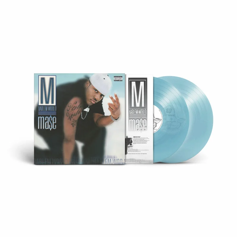 MASE 'HARLEM WORLD' 2LP (Limited Edition, Translucent Light Blue Vinyl)