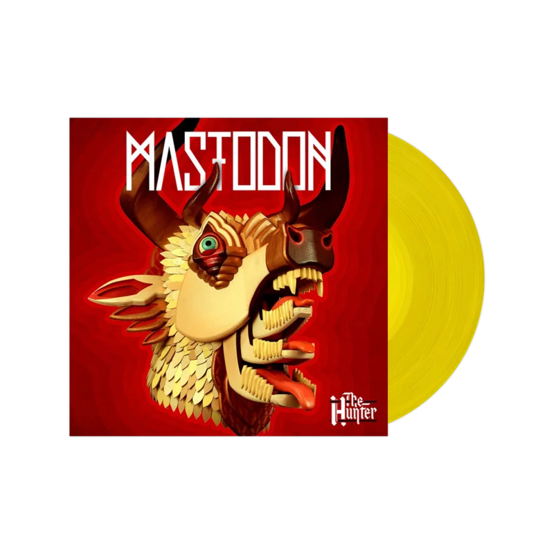 MASTODON THE HUNTER LP (Exclusive  Yellow Vinyl)