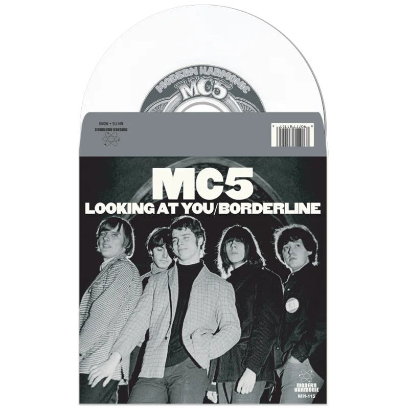 MC5 'LOOKING AT YOU / BORDERLINE' 7" SINGLE (WHITE VINYL)