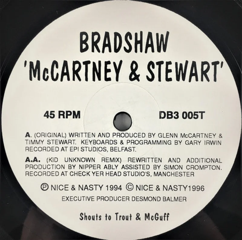 McCartney & Stewart - Bradshaw (12") (Very Good (VG))