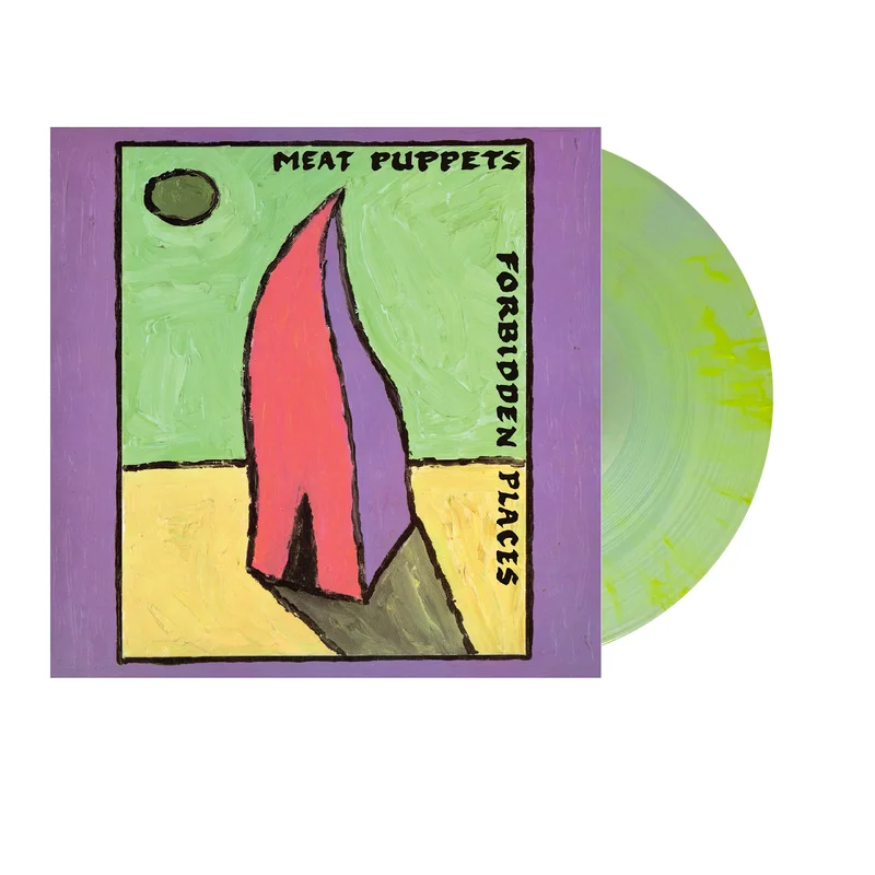 MEAT PUPPETS FORBIDDEN PLACES LP (35th Anniversary, Coke Clear w/Yellow Swirl Vinyl)