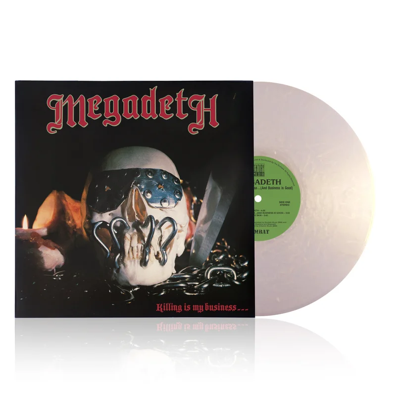 MEGADETH KILLING IS MY BUSINESS...AND BUSINESS IS GOOD! LP (Exclusive  Limited to 500, Iridescent Gold Vinyl)
