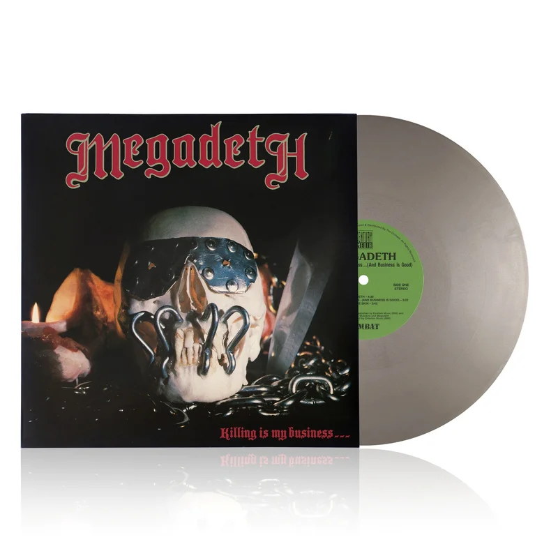 MEGADETH KILLING IS MY BUSINESS...AND BUSINESS IS GOOD! LP (Opaque Silver Vinyl)