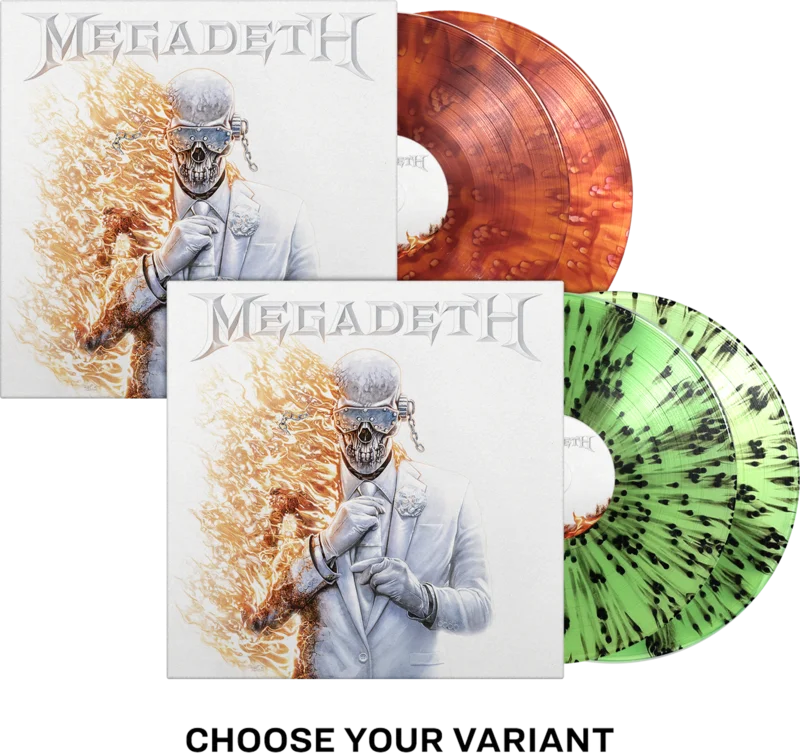 MEGADETH MEGADETH 2LP (Exclusive  Limited to 300 Each, Various Color Vinyl)