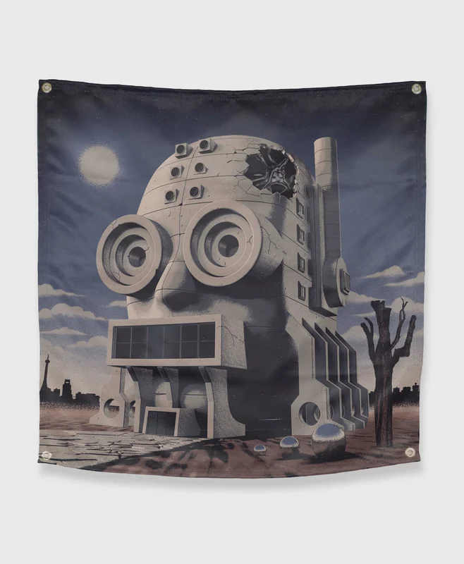 Memory Palace Wall Flag