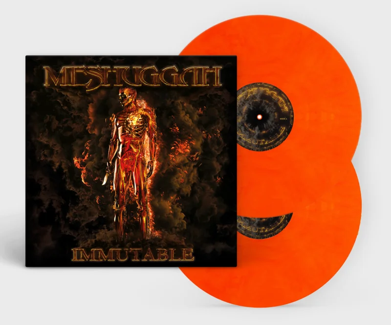 MESHUGGAH IMMUTABLE' 2LP (Limited Edition, Opaque Orange & Red Vinyl)