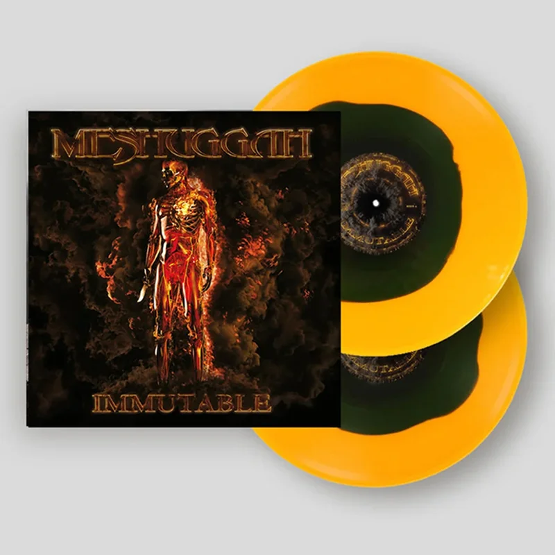 MESHUGGAH 'IMMUTABLE' 2LP (Orange, Black Vinyl)
