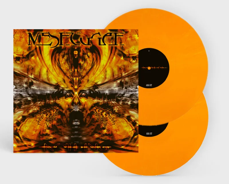 MESHUGGAH NOTHING 2LP (Limited Edition  Only 500 Made, Orange & White Marble Vinyl)