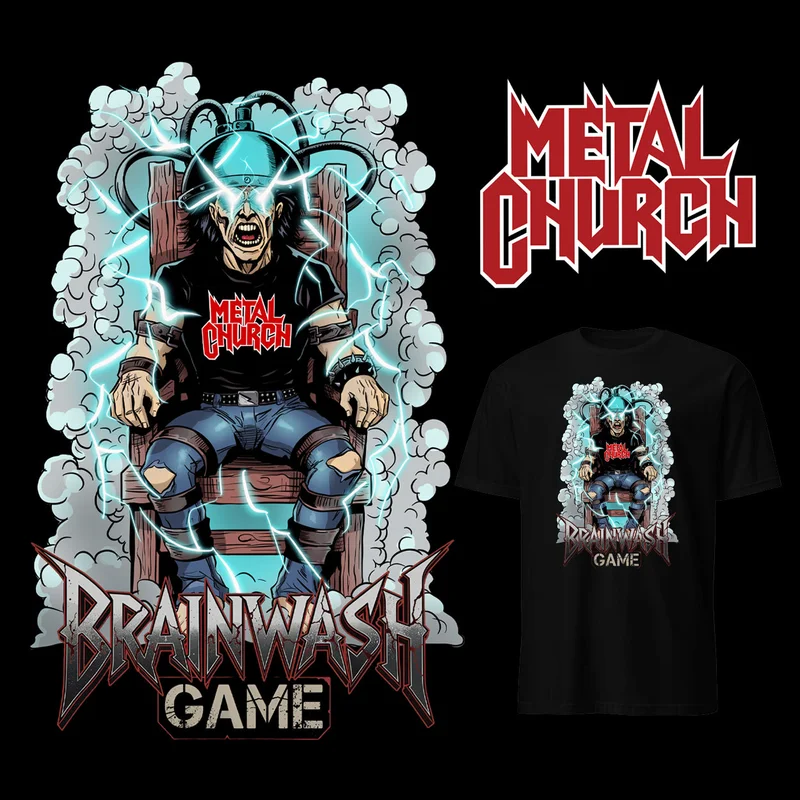 Metal Church "Brainwash Game" Unisex T-shirt