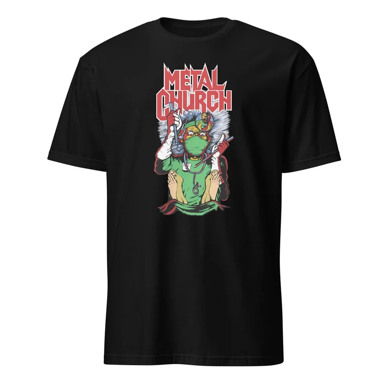 Metal Church "Fake Healer" Short-Sleeve Unisex T-Shirt Black