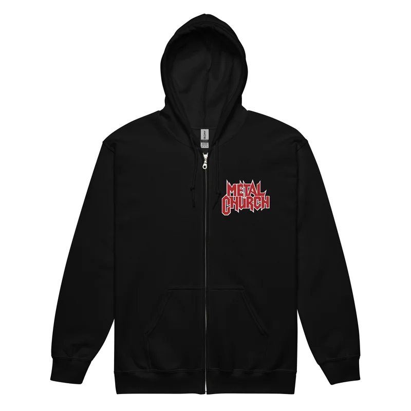 Metal Church "Fake Healer" Unisex heavy blend zip hoodie