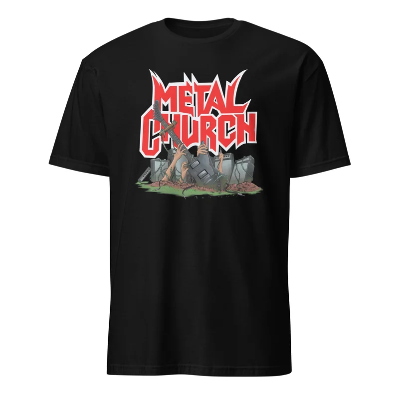 Metal Church "Graveyard" Short-Sleeve Unisex T-Shirt Black