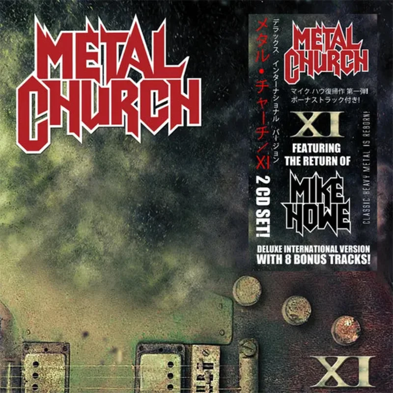 Metal Church "XI" Deluxe CD With Bonus Tracks