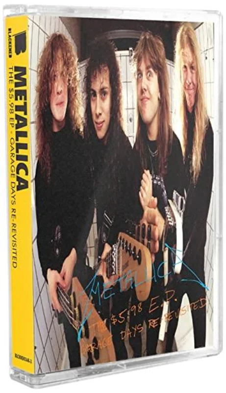 METALLICA '.98 EP GARAGE DAYS RE-REVISITED' CASSETTE