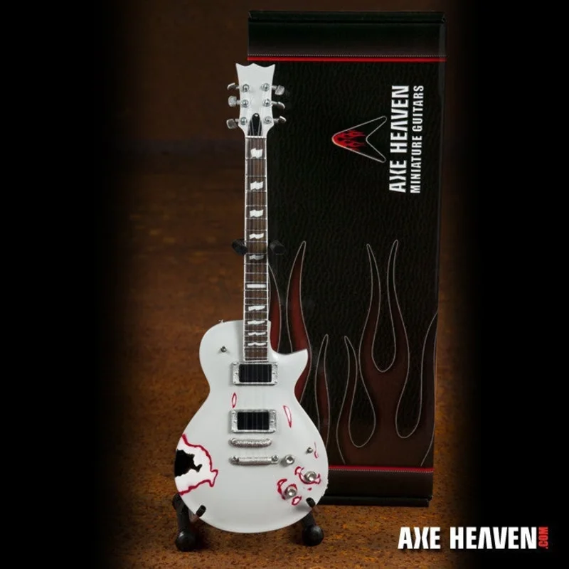 METALLICA - JAMES HETFIELD - GREY TRUCKSTER MINI GUITAR