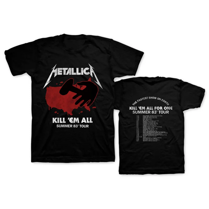 METALLICA 'KILL EM ALL' TOUR T-SHIRT