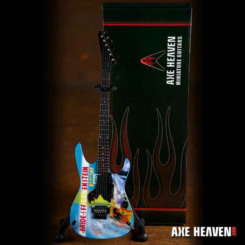 METALLICA - KIRK HAMMETT - THE BRIDE OF FRANKENSTEIN MINI GUITAR