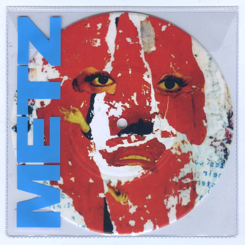 METZ 'ACID B/W SLOW DECAY' 7" EP (Printed Vinyl)